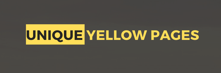Unique Yellow Pages . Com Logo (the Online Web Ap AI System